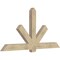 Ekena Millwork Kennewick Rough Sawn Timber Gable Bracket, Douglas Fir, 84"W x 42"H x 4"D x 6"F, 12/12 Pitch GBW084X42X0406KEN00RDF - alternate 2